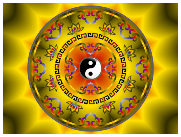yin-yang flower